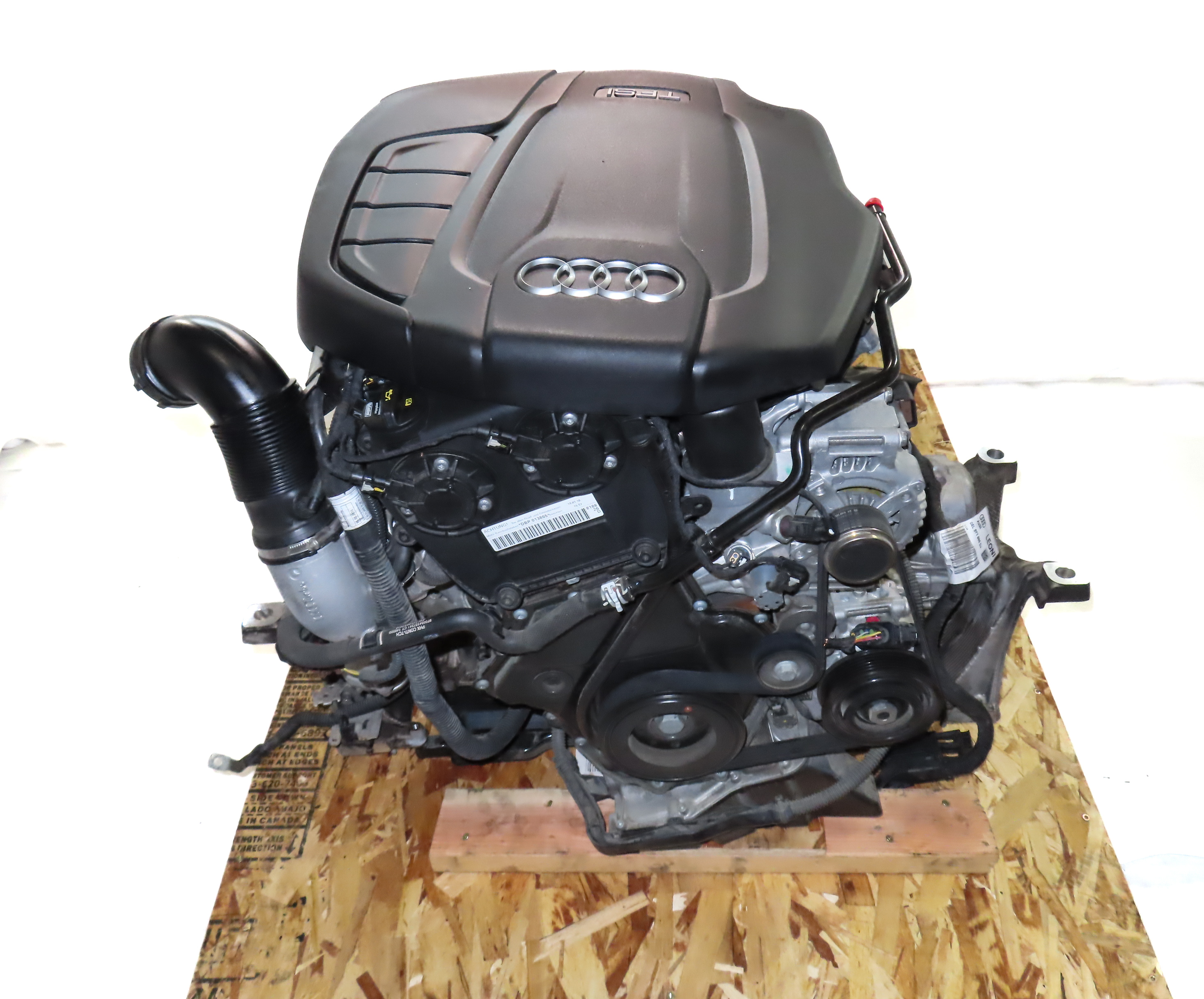 17-20 AUDI A4 (B9 8W) 2.0L TURBO (DBPA) ENGINE ASSEMBLY (38k) — exact item pictured